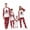 Red White-Xmas Tree, variant on RUINIXCW Christmas Family Matching Pajamas Set Christmas Jammies Family Holiday Outfits Xmas PJS Set Sleepwear for Whole Family Tree Letter Print Long Sleeve Tops and Plaid Pants Set