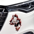thumbnail image 4 of LAICAIW 3D Wolf Head Sticker Wolf PVC Car Sticker Waterproof 2 Pieces Wolf Head Car Sticker Funny 3D Sticker Realistic 3D Car Sticker Wolf Head Motorcycle Sticker Personality Car Sticker 18 x 25 cm, 4 of 7