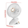 Needhep Quiet Oscillating Fan for Indoors,Oscillating Desk Fan, Mini