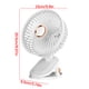 thumbnail image 3 of Ventilador, Ventilador de techo, Ventilador de escritorio, Ventilador portátil Ventilador de clip de luz plegable Ventilador de escritorio de carga USB Ventilador pequeño plegable portátil Ventilador, 3 of 3