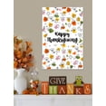 thumbnail image 3 of Awkward Styles Thanksgiving Metal Print Wall Art Happy Holidays Foliage Home Decor, 3 of 5