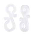 thumbnail image 2 of Clip De Canalón Resistente Al Desgaste, Ligero, Profesional, En Forma De S, Gancho Blanco, Abrazadera Colgante De Luz Duradera Para Fiesta De Cumpleaños, 100 Uds. Speravity HA020265-00, 2 of 5