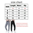 thumbnail image 2 of Women's Relaxed Fit Jogger Sweatpant Joggers Casual High Waisted Sweatpants Loose Lightweight Yoga Lounge Active Pants with Pockets, 2 of 5
