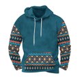 thumbnail image 1 of Sudadera con capucha para hombre, moda informal, estilo casual, con estampado de movimiento, suéter con capucha, blusa de poliéster para hombre, 1 of 4