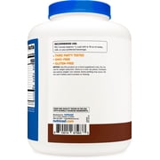 Nutricost Grass-Fed Whey Protein Isolate Powder (Chocolate) 5LBS - Non-GMO
