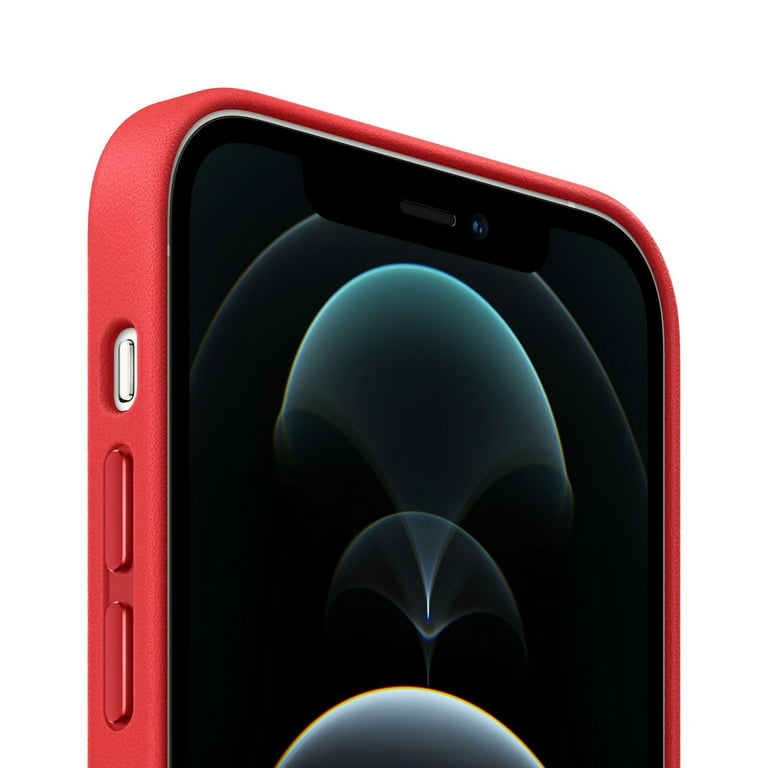 kedelig Samuel Maryanne Jones Apple iPhone 12 Pro Max Leather Case with MagSafe -Red - Walmart.com