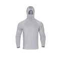 thumbnail image 3 of GZWYHT Mens Hoodies And Sweatshirts,Essentials Hoodie Summer Men's Face Mask Sunscreen Fishing Thumb Hole Hoodie Quick Dry Long Sleeve Men Clothing,Men's Fashion Grey XXL, 3 of 9