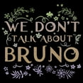 thumbnail image 2 of Boy's Encanto We Don't Talk About Bruno Tropical Leaves  Graphic Tee Black Large, 2 of 5