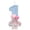 A, variant on Creative Cartoon Number Birthday Candle with Decorative Glitter and Balloon Accents for Party Cake Decoration Celebration Supplies