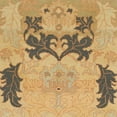 thumbnail image 1 of Ahgly Company Indoor Square Abstract Orange Abstract Area Rugs, 5' Square, 1 of 6