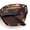 Tortoise - Brown, variant on Womens Star Stud Thick Temple Plastic Horned Cat Eye Fashion Sunglasses All Black