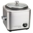 thumbnail image 1 of Cuisinart CRC-400 Rice Cooker, 4-Cup, Silver, 1 of 4
