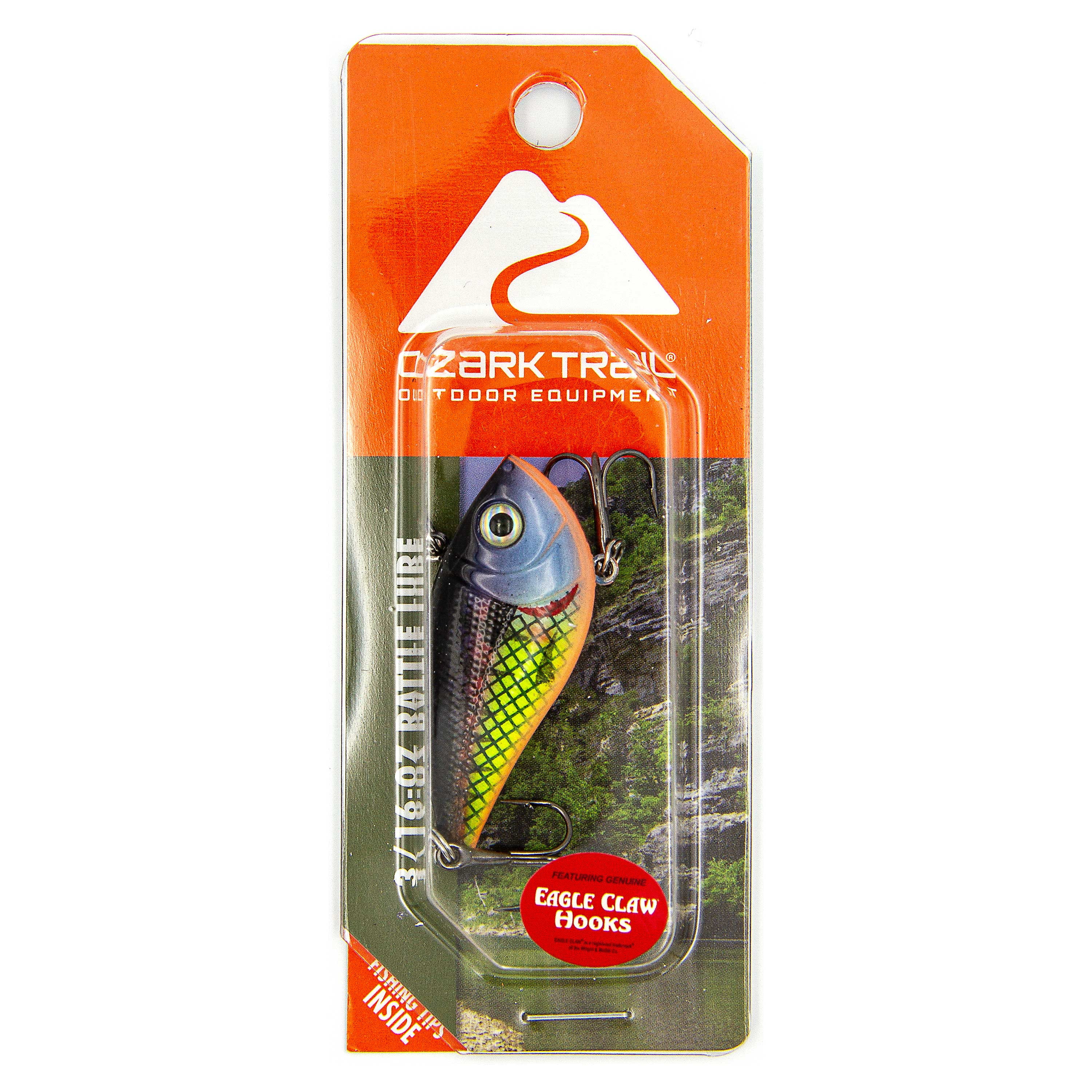 (3 pack) Ozark Trail 3/16 Ounce Perch Rattle Fishing Lure