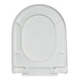 thumbnail image 3 of Quite-Close Round Toilet Seat For HOROW HWMT-8733S HWMT-8733/HT1000 (10'' Rough-in)HT100S Compact Toilet, Plastic, 3 of 9