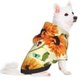 thumbnail image 3 of Bingfone Sunflowers And Butterflies Dog Clothes Hoodie, Pet Winter Coat,Puppy Sweatshirts For Small Dogs Boy Girl,Suitable For All Breeds-Small, 3 of 9
