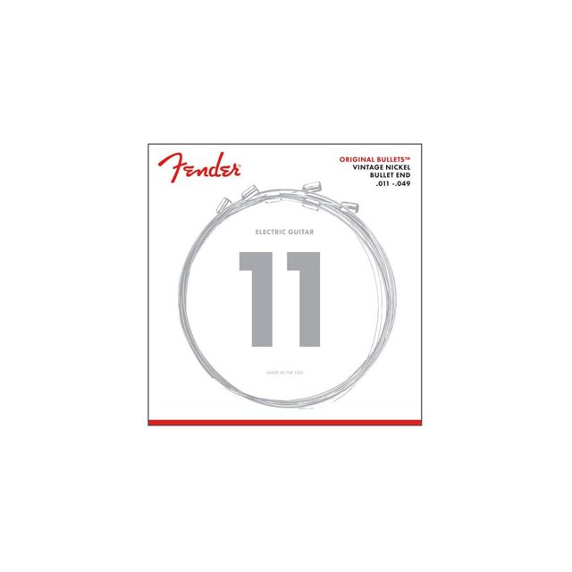 Cuerdas para guitarra eléctrica Fender Original Bullet 3150 Pure Nickel