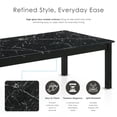 thumbnail image 5 of Furniture of America Versi Modern 3-Piece Coffee Table Set, Black, 5 of 15