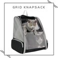 thumbnail image 5 of DENZUS Pet Backpack Carrier for Small Pets, Ventilated Mesh, Safety Buckle, Expandable & Collapsible Design (Black), 5 of 10