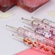 thumbnail image 4 of 5pcs Nail Art Design Dotting Pen Cepillo de esmalte de dibujo de doble cara TFixol Natural, 4 of 7