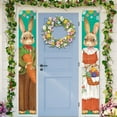 thumbnail image 5 of KUNPENG 18 Inch Pastel Egg Easter Wreath with Wild Flowers for Front Door Spring Decorations, Easter Decorations Outdoor Wreath, 5 of 7
