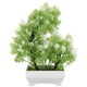 thumbnail image 1 of KAKOWELY Planta artificial en maceta, adorno de planta falsa en maceta, simulación de bonsái, decoración, planta artificial en maceta, 1 of 4