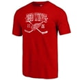 thumbnail image 2 of Men's  Red Detroit Red Wings Line Shift Tri-Blend T-Shirt, 2 of 3