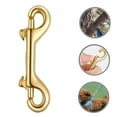 thumbnail image 5 of Soimiss Durable Brass Double Ended Snap Hook for Bag Leashes and Key Holders with Dual Head Design, 5 of 8