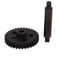 thumbnail image 1 of 34T Pinion Motor Gear, Precise Machining 34T Mod 1 Pinion Gear Wear Resistance  For 1/7 RC Cars, 1 of 8
