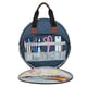 thumbnail image 2 of Bolsa de almacenamiento para manualidades de costura, bolsas de tejer con bolsillos con cremallera, organizador para bordado, gráficos e hilos, diámetro de 35cm, 2 of 5