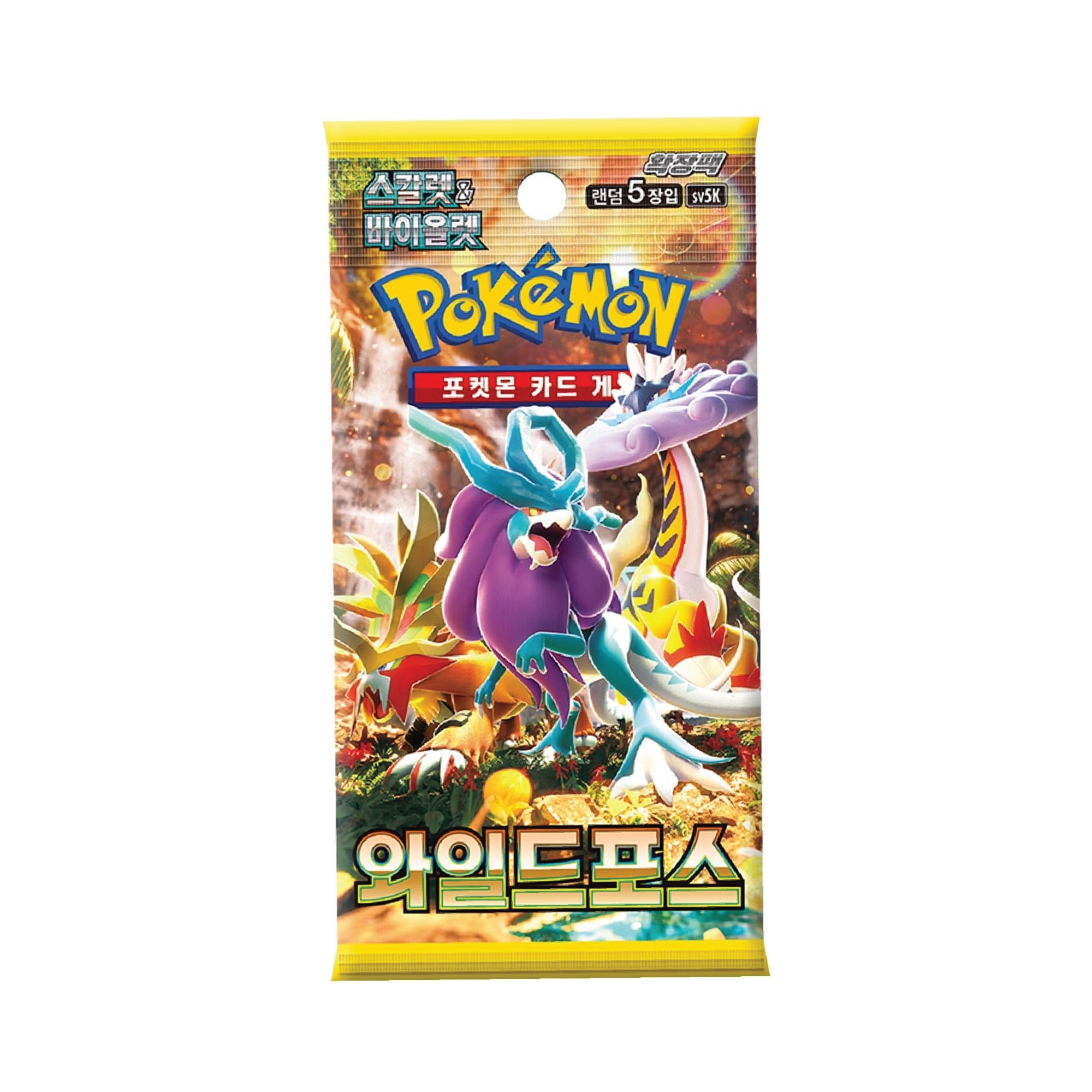 Pokemon Wild Force (Booster Box) (Korean)