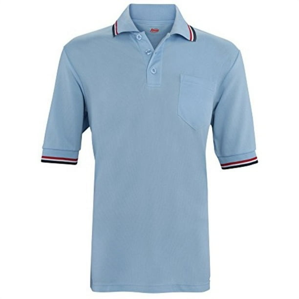 adams usa short sleeve baseball umpire shirt sized for chest