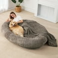 thumbnail image 4 of Large Pet Bed Dog Bed For Humans Size Fits You And Pets, Sleeping Dog Nest, 4 of 4