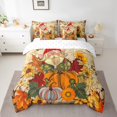 thumbnail image 2 of YST Fall Gnome 7-Piece Comforter Set, Full, Thanksgiving Autumn Harvest Decor, 2 of 5