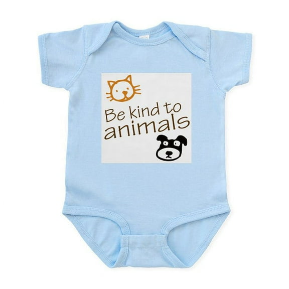 CafePress - Be Kind2 Body Suit - Baby Light Bodysuit, Size Newborn - 24 Months