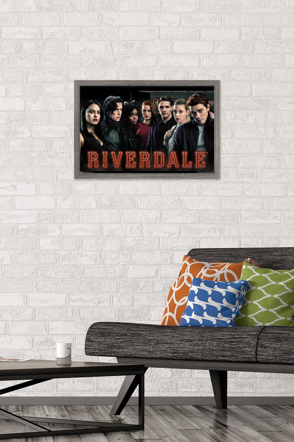 Riverdale - The Gang Wall Poster, 14.725" x 22.375", Framed