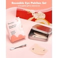 thumbnail image 2 of Rejoda-Patchs pour les Yeux en Silicone - Patchs Réutilisables pour les Yeux, Patchs Anti-Rides, Masque sous les Yeux Réutilisable, Repulpe les Ridules et Rides, avec Applicateur de Crème pour les Yeux en Métal, Boîte en Étain, 2 of 4