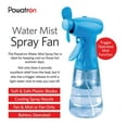 thumbnail image 4 of Water Mist Spray Fan Portable Travel Desk Cooler Handheld Battery Operated, 4 of 5