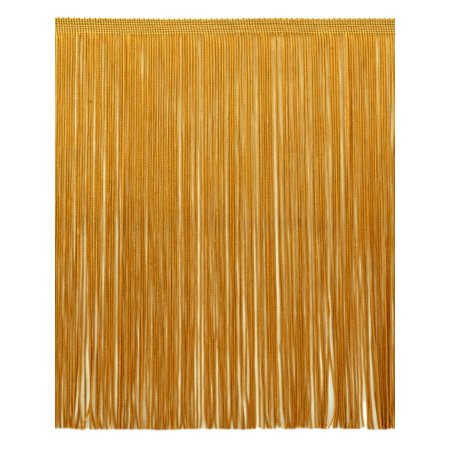 - 12 Inch Chainette Fringe Trim, Style# CF12 Color: Gold - C4, Sold By the Yard