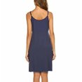 thumbnail image 4 of Chemise de Nuit d'Allaitement pour Femmes Robe de Maternité Allaitement Robe de Nuit Bleu Marine 2TG, 4 of 5