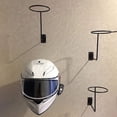 thumbnail image 2 of Aluminum Motorcycle Accessories Holder Hanger Rack Wall Mounted Hook For Coats Hats Caps Rack Black, 2 of 9