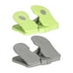 thumbnail image 1 of Máquina de entrenamiento de pies plegable para escaleras, 2 unidades, para el hogar, debajo de la mesa verde y gris, 1 of 9