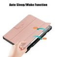 thumbnail image 3 of Dteck Case for Lenovo Tab M10 Case 10.1 Inch 3rd Gen 2022 (TB-328F),Magnetic Auto Sleep/Wake Leather Tri-fold Folio Slim Case Hybrid Kickstand Cover,Rosegold, 3 of 6