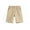 402-Khaki, variant on LIIPEE Girls Boys Dress Shorts Solid Color Stretch Elastic Waist Uniform Shorts With Pockets Kids Breathable Riding Shorts,Khaki,6-7 Years