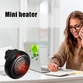 thumbnail image 4 of Escritorio portátil Space Heater Hot Air de doble uso montado en la pared, 4 of 5