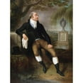 thumbnail image 2 of Laurent Blanchard 12x14 Gold Ornate Wood Frame and Double Matted Museum Art Print Titled - Portrait of a Man (1800), 2 of 4