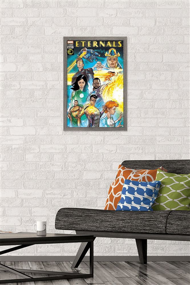 Marvel Eternals - Space Comic Wall Poster, 14.725" x 22.375", Framed