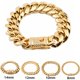 thumbnail image 1 of Pulsera de eslabones y cadena de acero inoxidable para hombre y niño, brazalete con piedras de circonita cúbica pavé, estilo Hip Hop Rock, 8/10/12/16/18mm Fivean unisex, 1 of 1