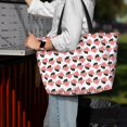 thumbnail image 7 of Balery Dachshund dogs and hearts Pattern Beach Travel Bag - Water-Resistant, Large Capacity Lightweight Tote with 7 Pockets for Women and Men - Perfect for Beach, Pool, Gym, and Travel, 7 of 7