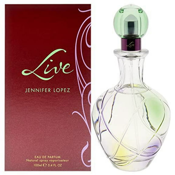 Live By Jennifer Lopez For Women. Eau De Parfum Spray 3.4 Oz.