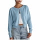 thumbnail image 2 of Cárdigan informal de mujer, de gran tamaño, color liso, para otoño/invierno, de manga larga, suéter, blusa, cárdigan, camisa de poliéster para mujer, 2 of 4